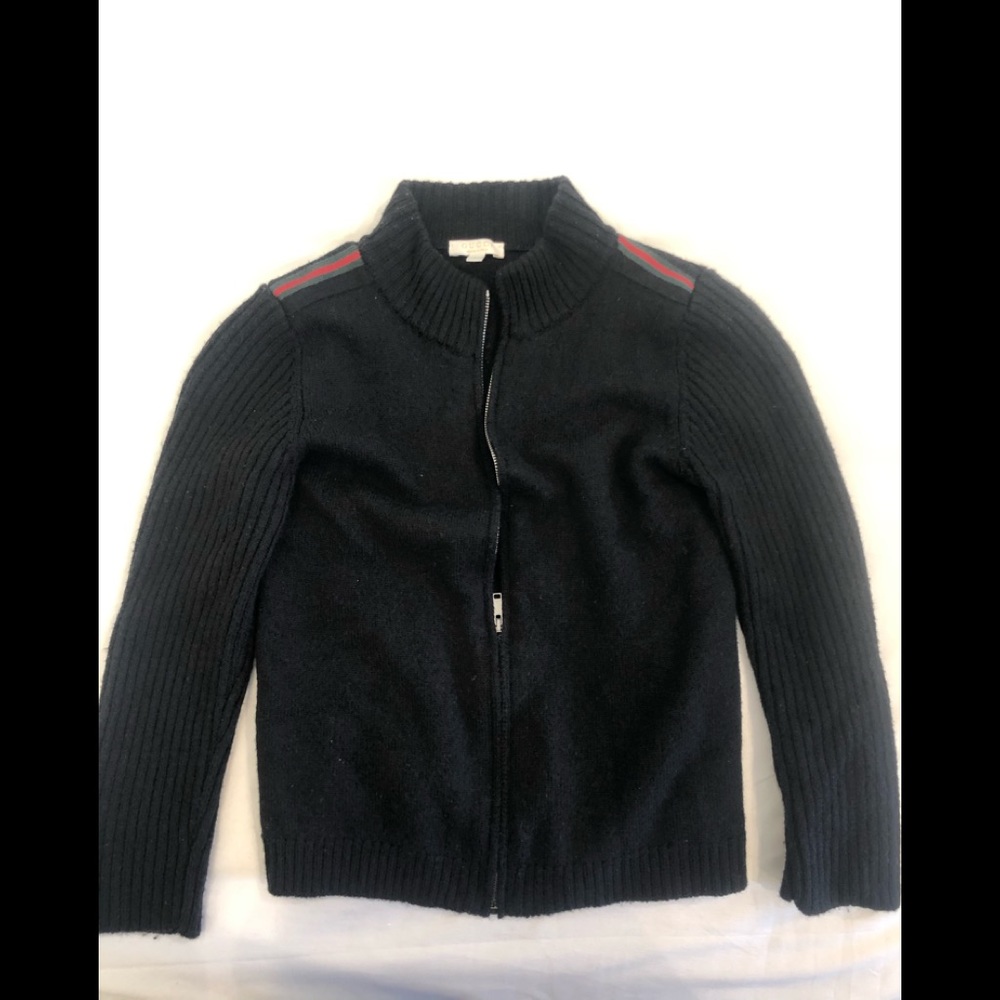 Gucci boys cashmere jacket with zipper